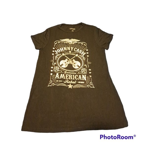 OFFICIAL JOHNNY CASH AMERICAN REBEL TEE - Picture 3 of 5